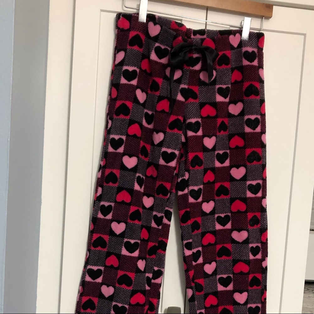 Maidenform Checkered Hearts Pajama Pants